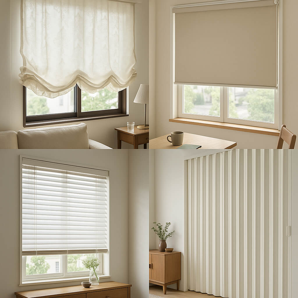 窓まわり(カーテン・ロールスクリーン)