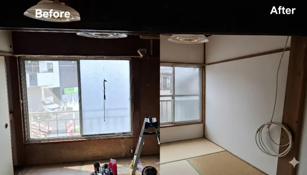 江戸川区 クロス張替え 施工事例(有限会社タナカ)