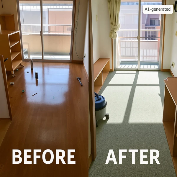 江戸川区 床張替え Before/After(有限会社タナカ)